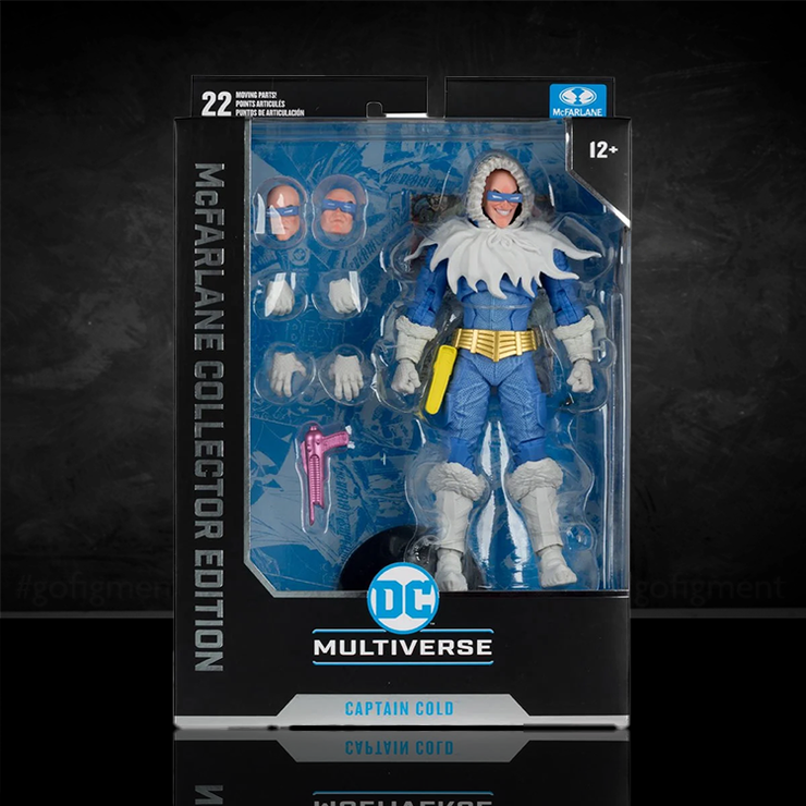 Captain Cold (The Rogues) #30 DC Multiverse 7" Action Figure McFarlane Toys image 0