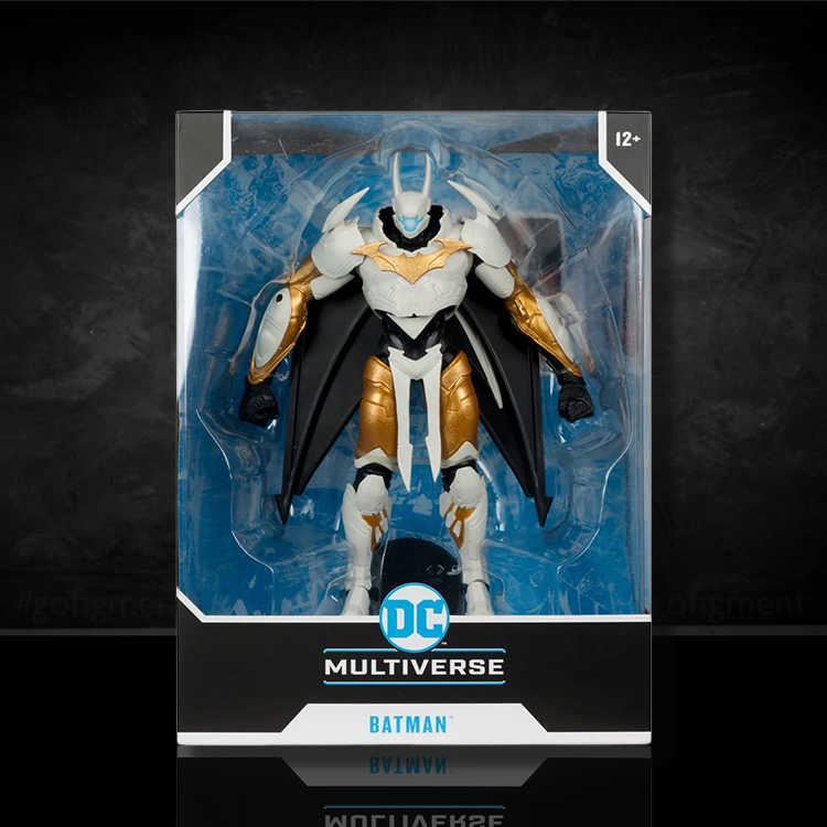 Batman Sixth Dimension 7" Action Figure McFarlane Toys Final Batsuit JLA image 0