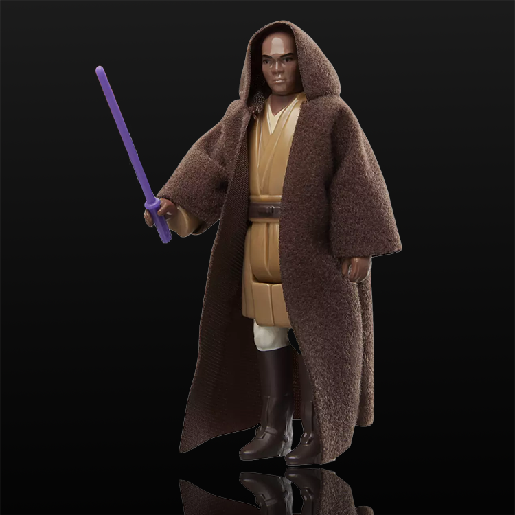 Mace Windu Star Wars Retro Collection Action Figure 1:18 Scale ROTS image 1