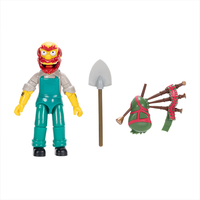 Groundskeeper Willie with Bagpipes Wave 1 Action Figure The Simpsons 5in image 2