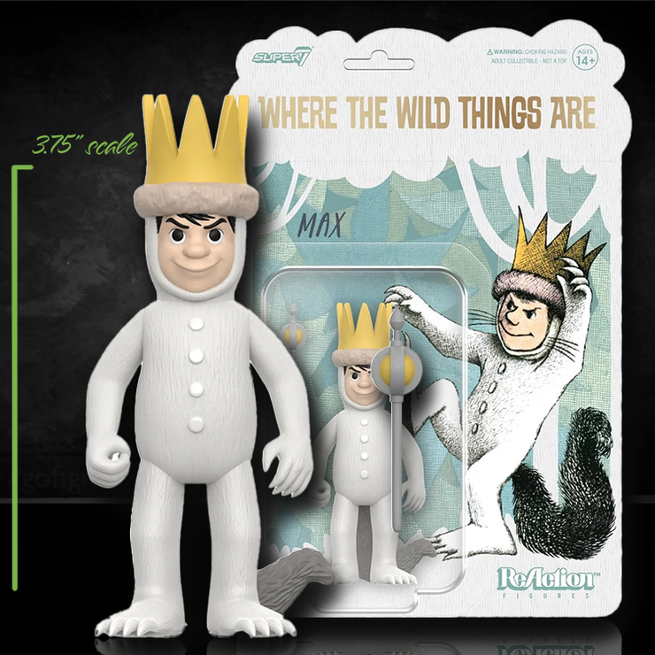 Where the Wild Things Are Max The Crowned King Action Figure 3.75" scale image 0