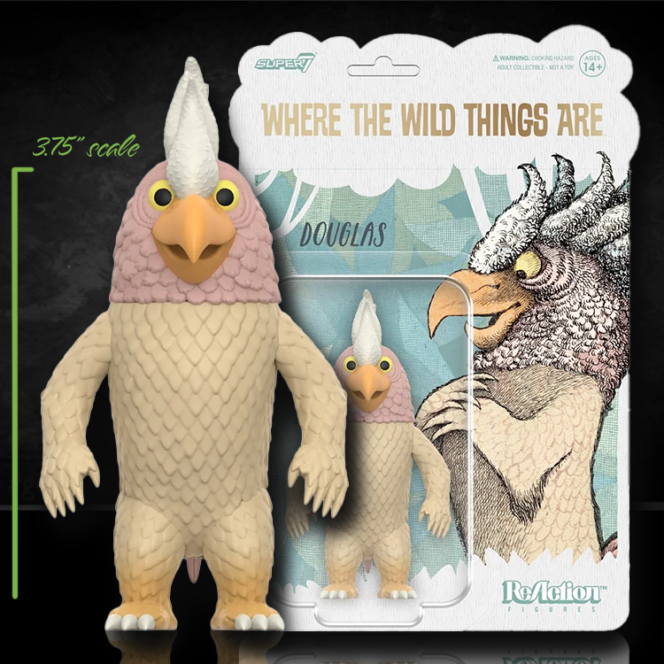Where the Wild Things Are Douglas Monster Action Figure 3.75" scale image 0