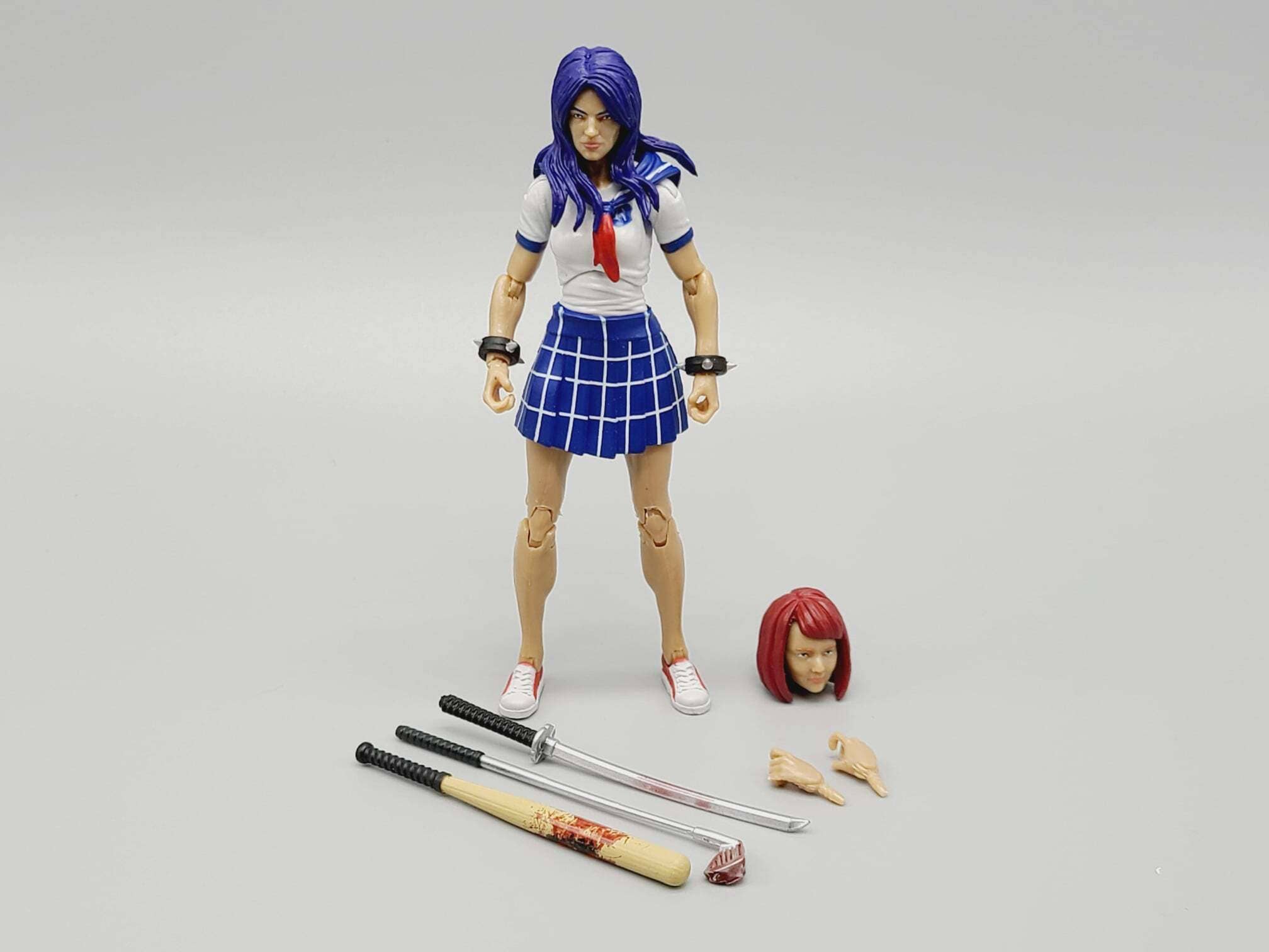 Action Figures and Collectibles by Boss Fight Studio - Vitruvian H.A.C.K.S. Action Figure: Series Z - HANNAH & ALICE PRIVATE SCHOOL ATHLETES with accessories