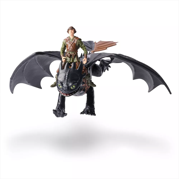 How to Train Your Dragon Hiccup and Toothless Action Figure Set image 2