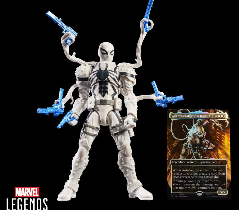 Spider-Man Marvel Legends Series Magic: The Gathering Agent Anti-Venom 6-Inch Action Figure