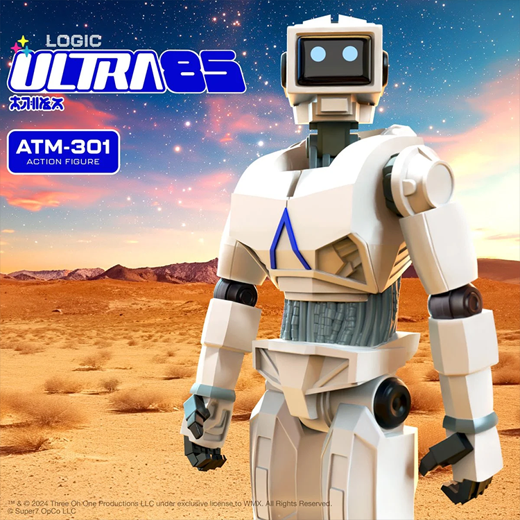 Logic ATM-301 (Ultra 85) Robot Action Figure | 1:18 Scale | Super7 Reaction image 5