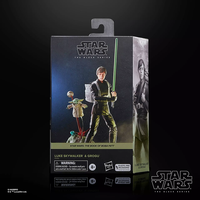 Luke Skywalker and Grogu BOBF Action Figure Star Wars Black Series 1:12 image 0