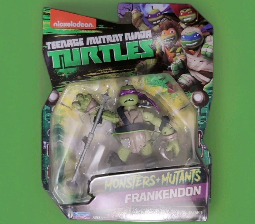 Playmates Toys Teenage Mutant Ninja Turtles Frankendon action figure from Monsters and Mutants series in original packaging