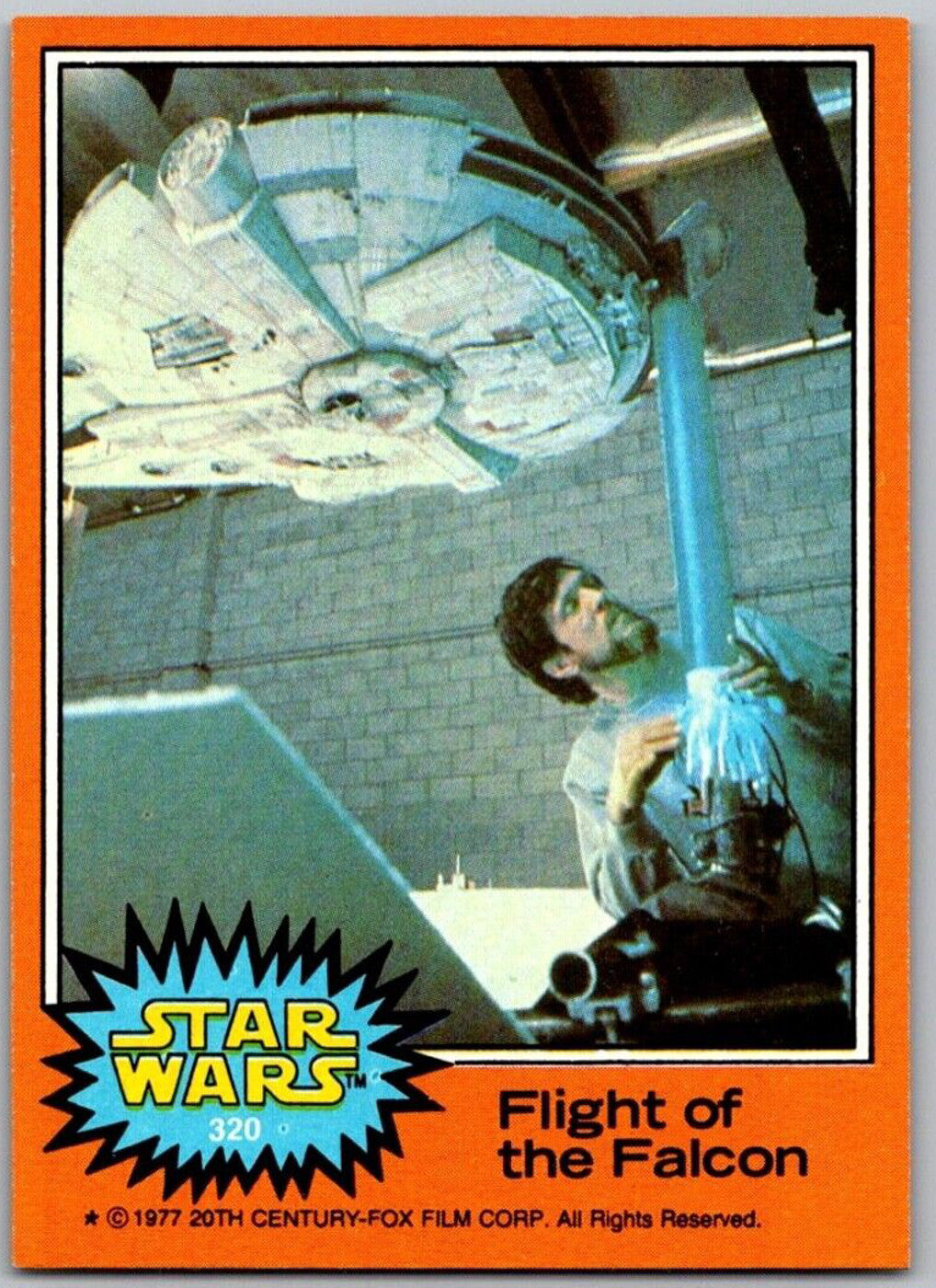 1977 TOPPS STAR WARS Trading Cards - Orange Series 4 - U Pick