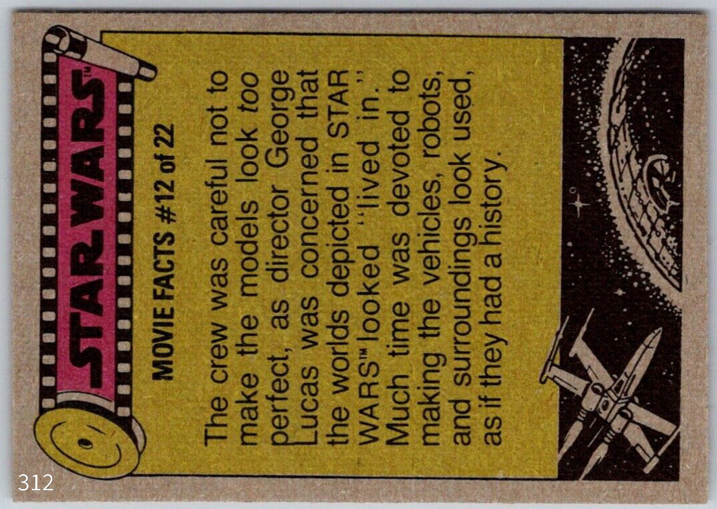 1977 TOPPS STAR WARS Trading Cards - Orange Series 4 - U Pick