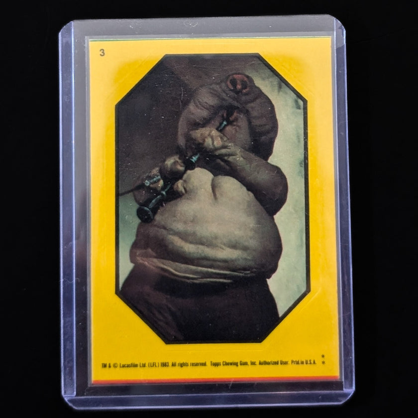 1983 TOPPS Return of the Jedi - Sticker Series "U-Pick" Complete Your Set