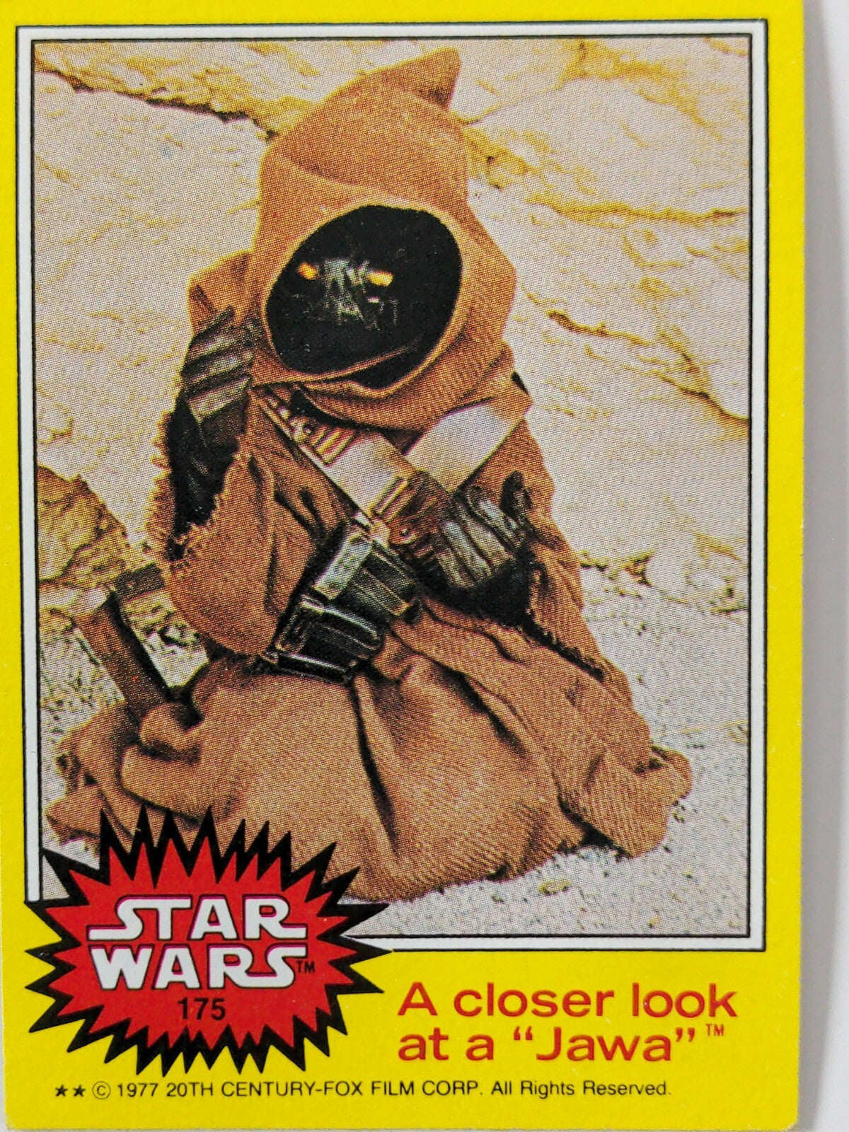 1977 TOPPS STAR WARS Trading Cards -YELLOW Series 3 - U Pick Complete Your Set