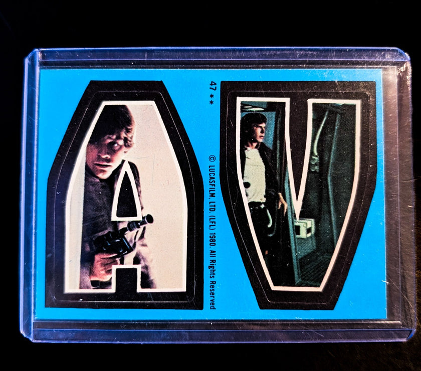1980 TOPPS Empire Strikes Back - Sticker Series "U-Pick" Complete Your Set