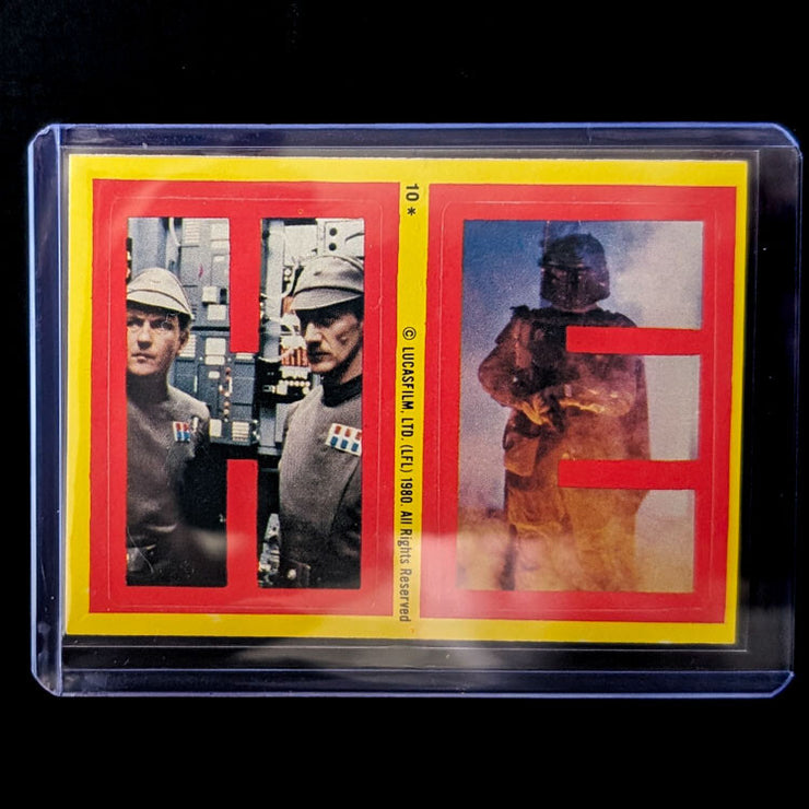 1980 TOPPS Empire Strikes Back - Sticker Series "U-Pick" Complete Your Set