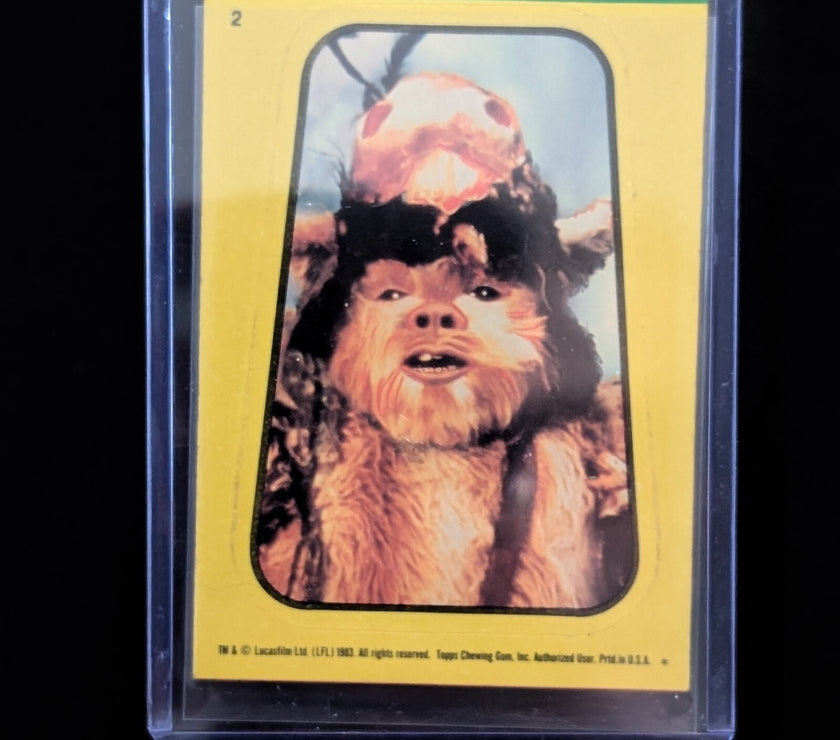1983 TOPPS Return of the Jedi - Sticker Series "U-Pick" Complete Your Set