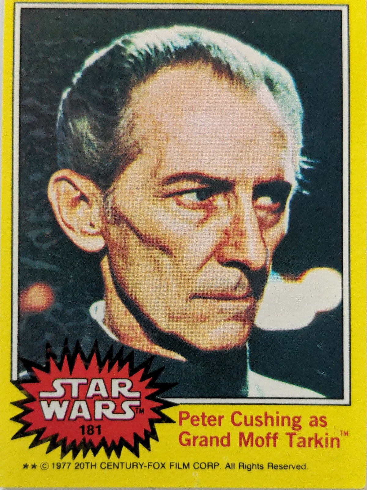 1977 TOPPS STAR WARS Trading Cards -YELLOW Series 3 - U Pick Complete Your Set