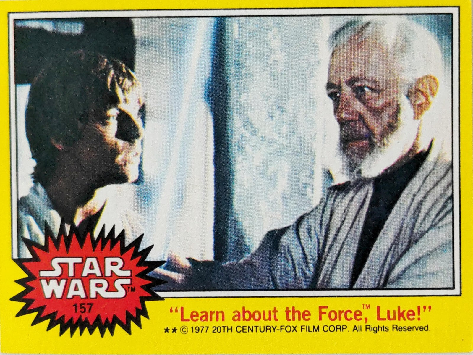 1977 TOPPS STAR WARS Trading Cards -YELLOW Series 3 - U Pick Complete Your Set