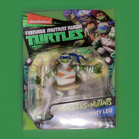 Playmates Toys Teenage Mutant Ninja Turtles Mutant Mummy Leo action figure in collector packaging