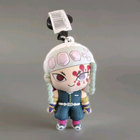 Tengen Uzui Monogram Anime Demon Slayer Kimetsu No Yaiba - Bag Clip Keychain
