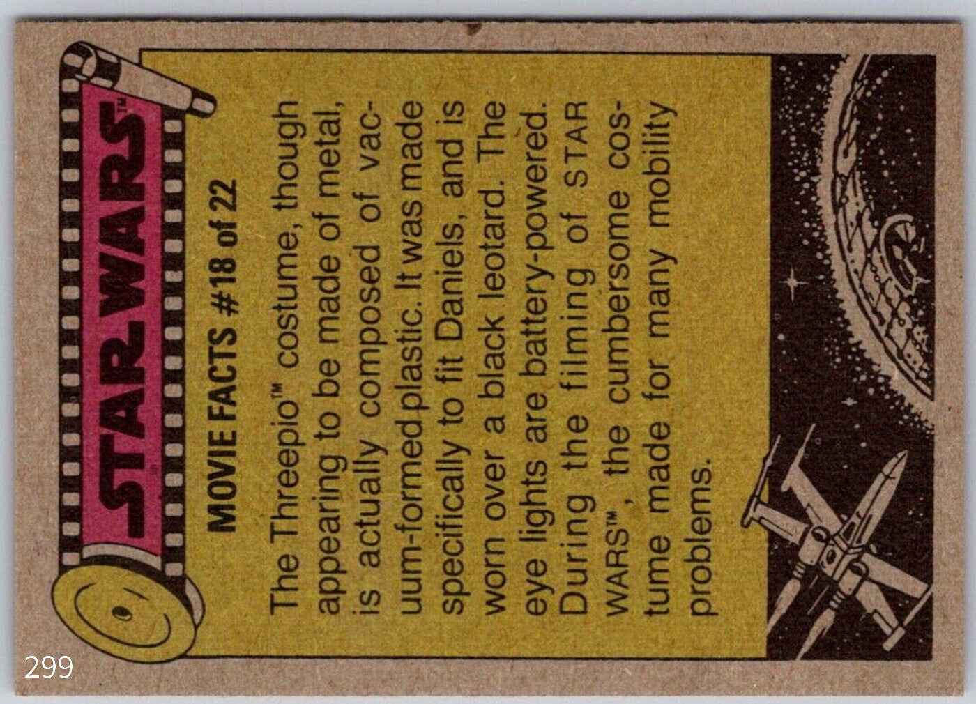 1977 TOPPS STAR WARS Trading Cards - Orange Series 4 - U Pick