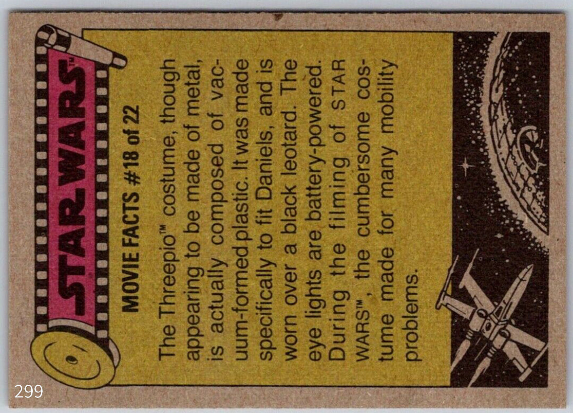 1977 TOPPS STAR WARS Trading Cards - Orange Series 4 - U Pick