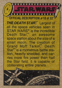 1977 TOPPS STAR WARS Trading Cards -YELLOW Series 3 - U Pick Complete Your Set