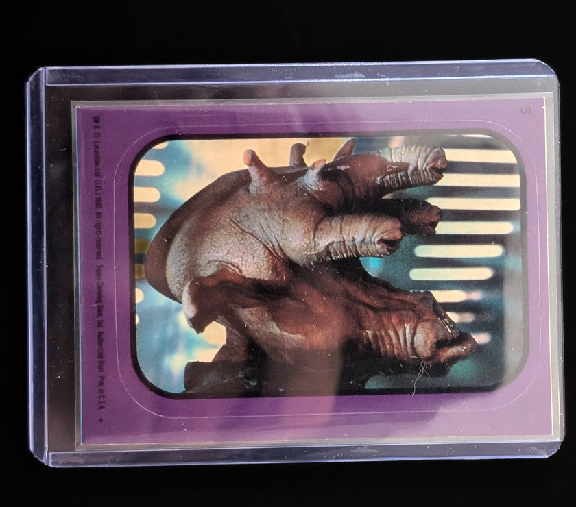 1983 TOPPS Return of the Jedi - Sticker Series "U-Pick" Complete Your Set