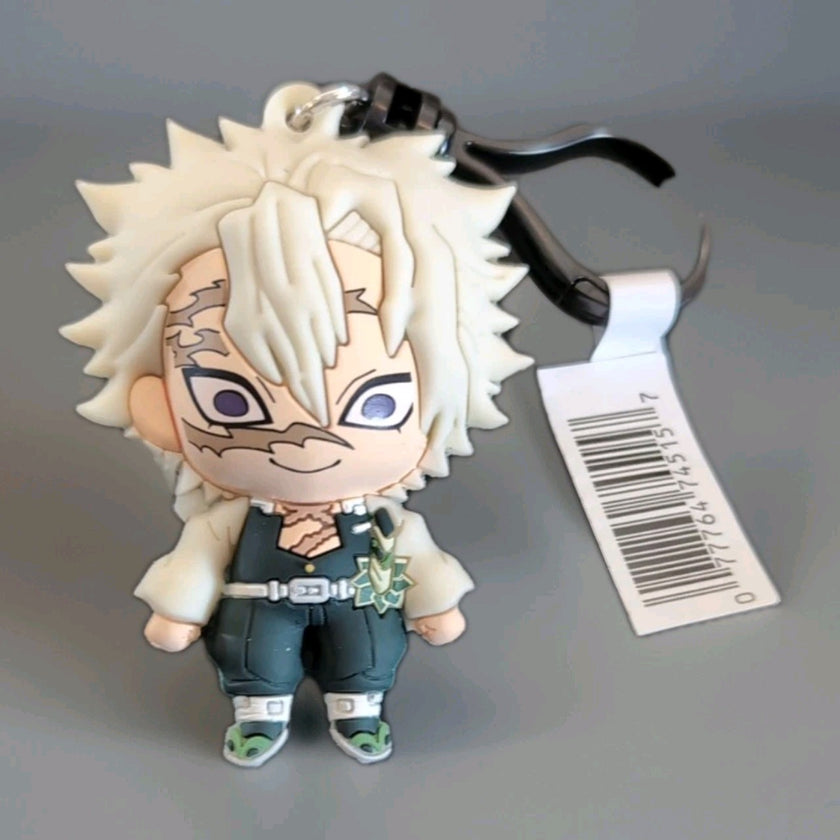 Senemi Shinazugawa Monogram Anime Demon Slayer Kimetsu  - Bag Clip Keychain