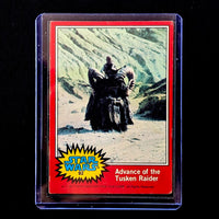 1977 Topps Star Wars trading card "Advance of the Tusken Raider" from Go Figment vintage collection