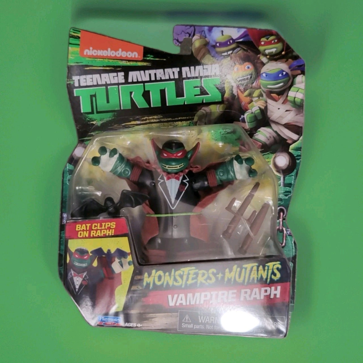 Playmates Toys Teenage Mutant Ninja Turtles Vampire Raph Monsters and Mutants action figure in packaging