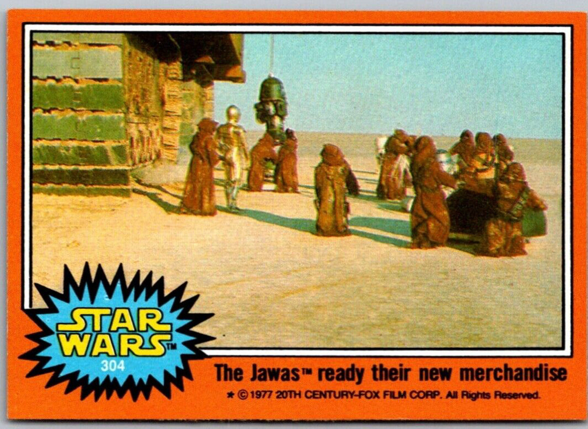 1977 TOPPS STAR WARS Trading Cards - Orange Series 4 - U Pick