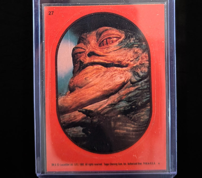 1983 TOPPS Return of the Jedi - Sticker Series "U-Pick" Complete Your Set