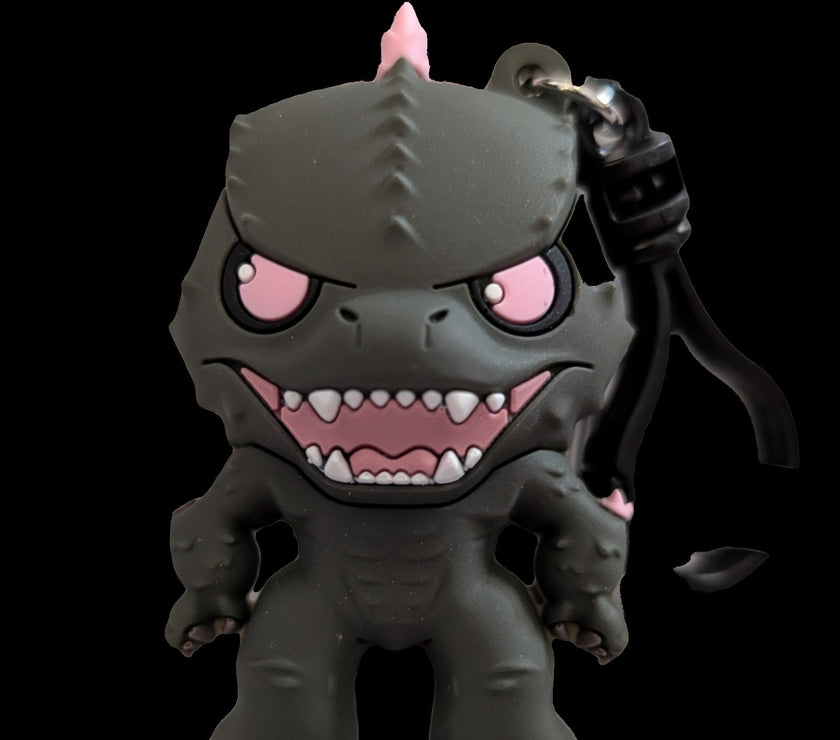 Evolved Godzilla Godzilla-Kong The New Empire  - 3d Foam Bag Clip Keychain