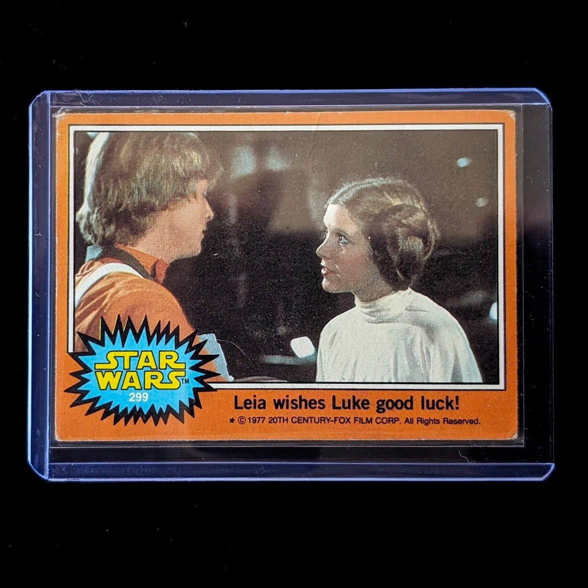 1977 TOPPS STAR WARS Trading Cards - Orange Series 4 - U Pick