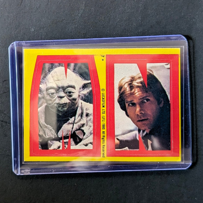 1980 TOPPS Empire Strikes Back - Sticker Series "U-Pick" Complete Your Set