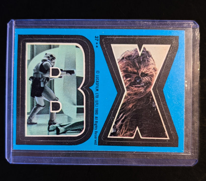 1980 TOPPS Empire Strikes Back - Sticker Series "U-Pick" Complete Your Set