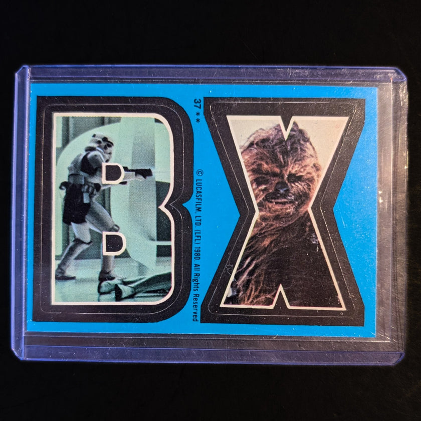 1980 TOPPS Empire Strikes Back - Sticker Series "U-Pick" Complete Your Set