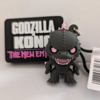 Evolved Godzilla Tag Godzilla-Kong New Empire  - 3d Foam Bag Clip Keychain
