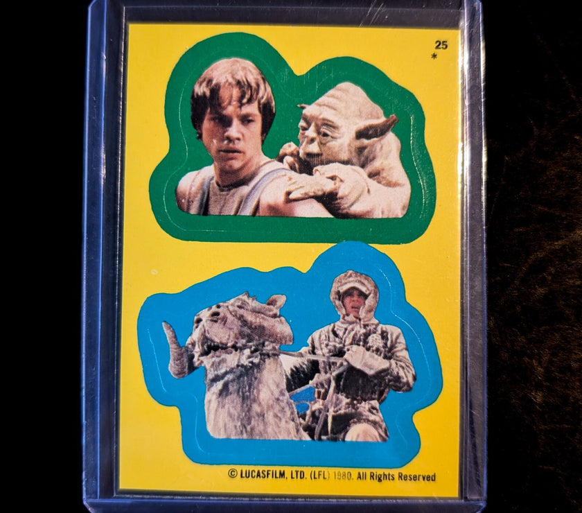 1980 TOPPS Empire Strikes Back - Sticker Series "U-Pick" Complete Your Set