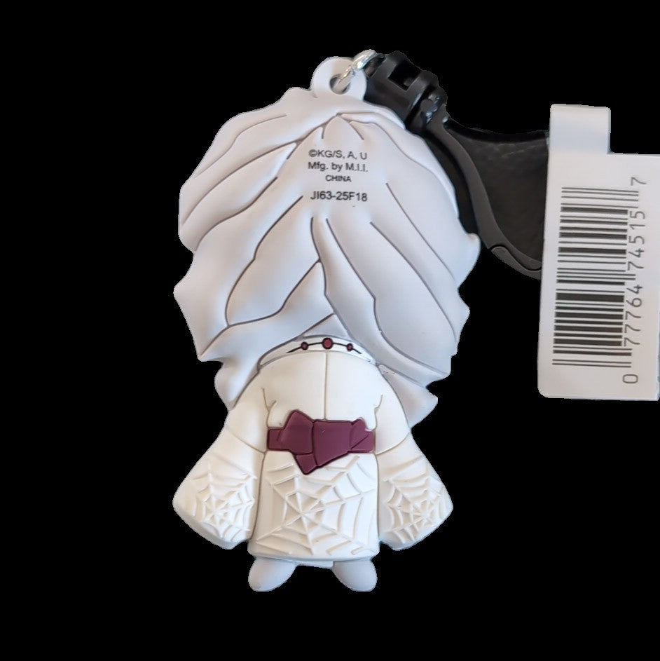 Rui Ayaki Lower Moon 5 Monogram Anime Demon Slayer Kimetsu  - Bag Clip Keychain