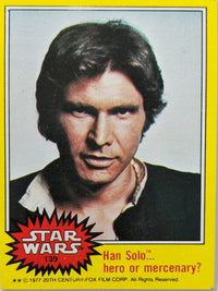 1977 TOPPS STAR WARS Trading Cards -YELLOW Series 3 - U Pick Complete Your Set