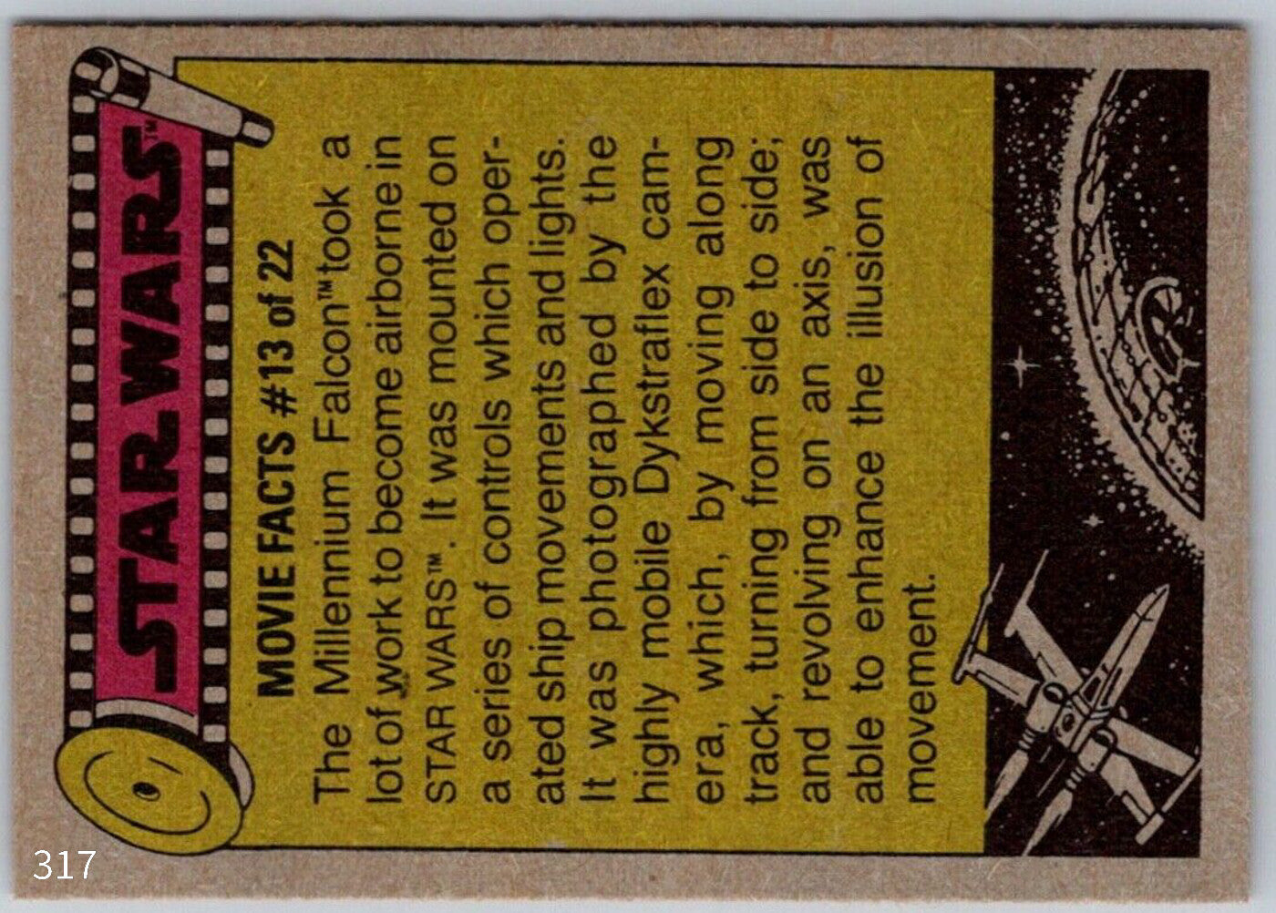 1977 TOPPS STAR WARS Trading Cards - Orange Series 4 - U Pick