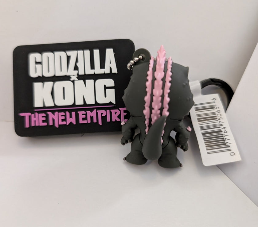 Evolved Godzilla Tag Godzilla-Kong New Empire  - 3d Foam Bag Clip Keychain