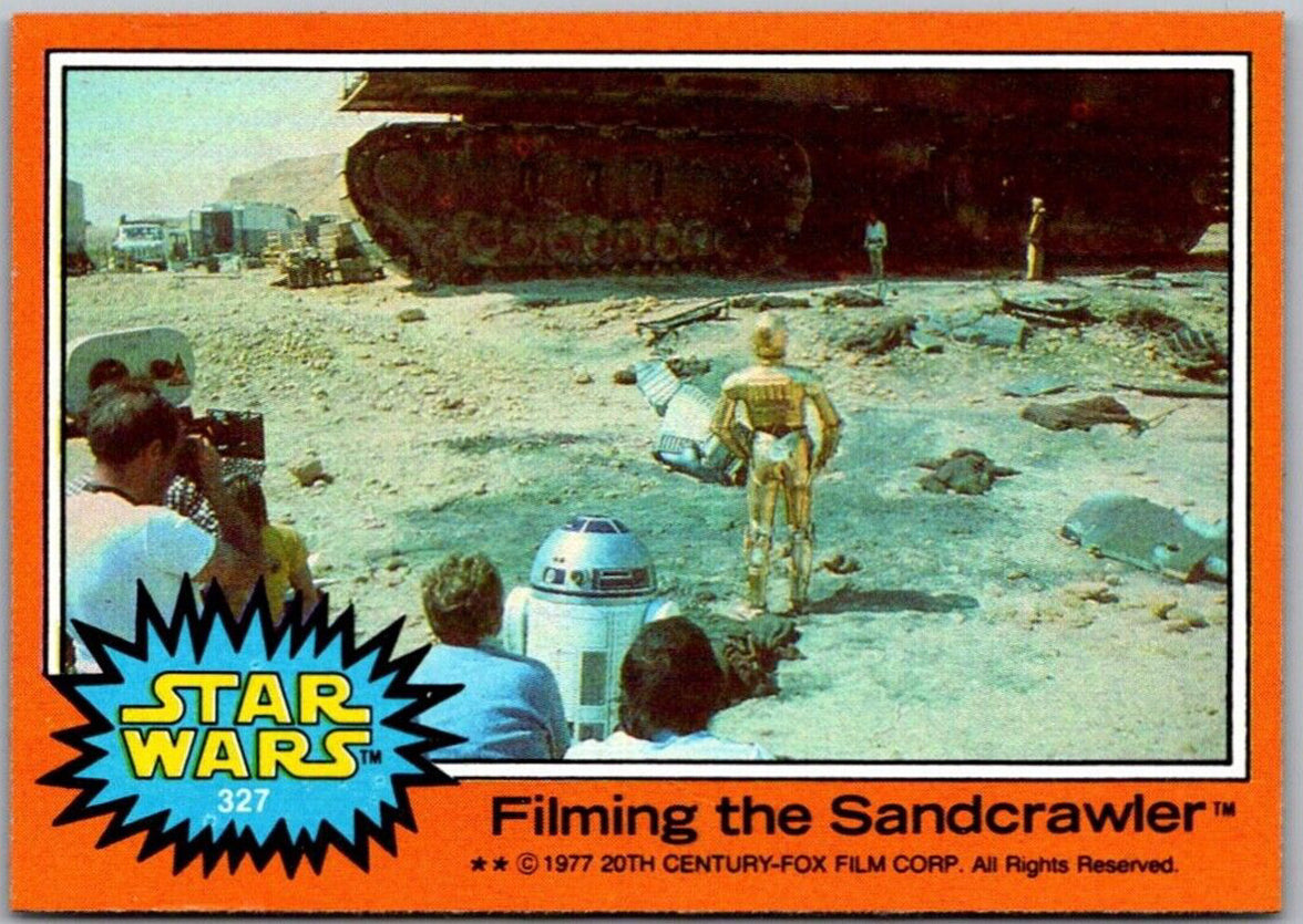 1977 TOPPS STAR WARS Trading Cards - Orange Series 4 - U Pick