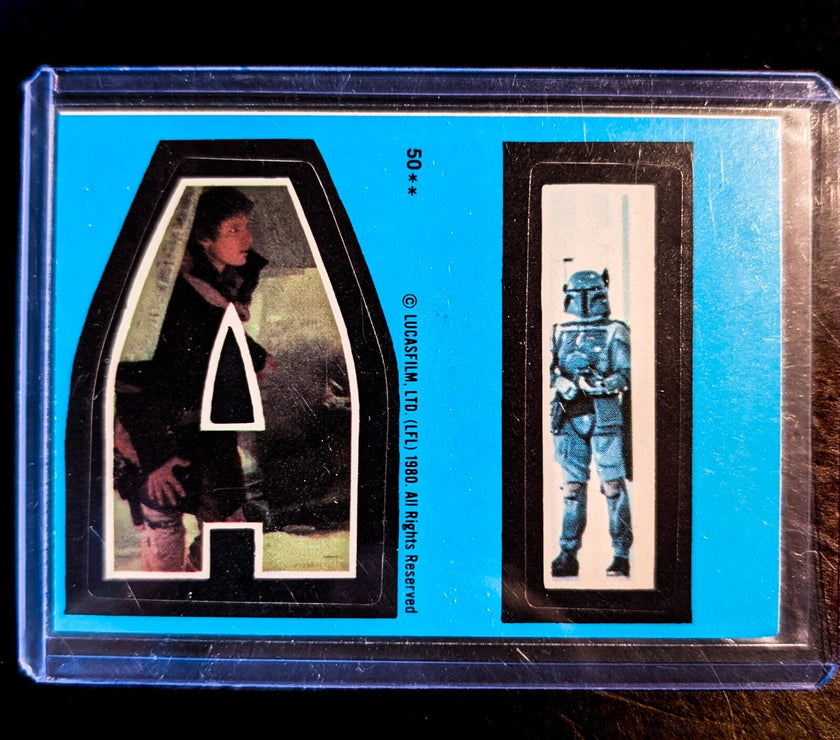 1980 TOPPS Empire Strikes Back - Sticker Series "U-Pick" Complete Your Set