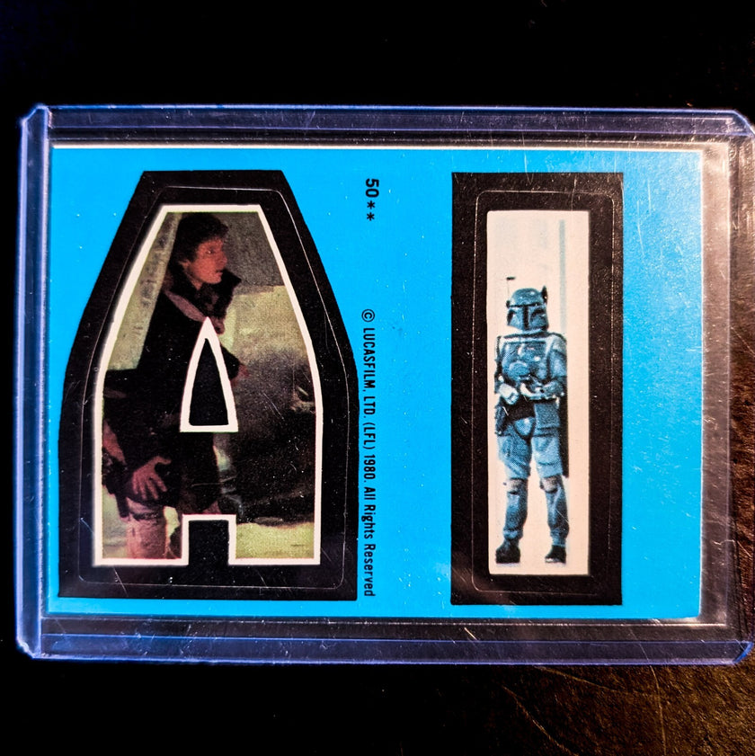 1980 TOPPS Empire Strikes Back - Sticker Series "U-Pick" Complete Your Set