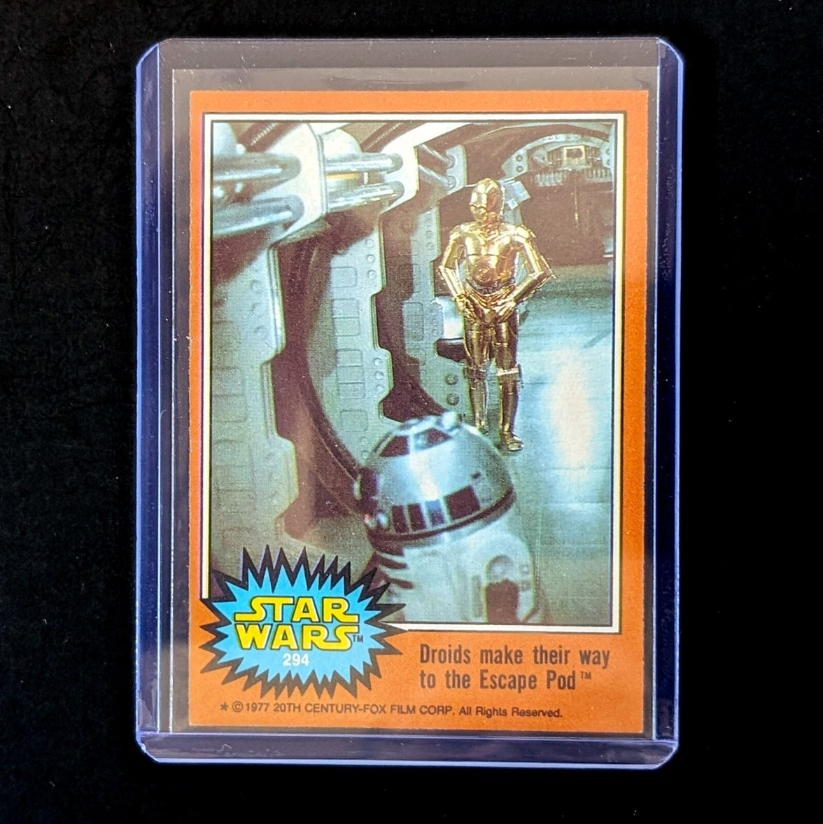 1977 TOPPS STAR WARS Trading Cards - Orange Series 4 - U Pick