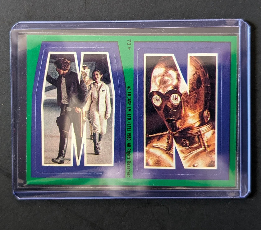 1980 TOPPS Empire Strikes Back - Sticker Series "U-Pick" Complete Your Set