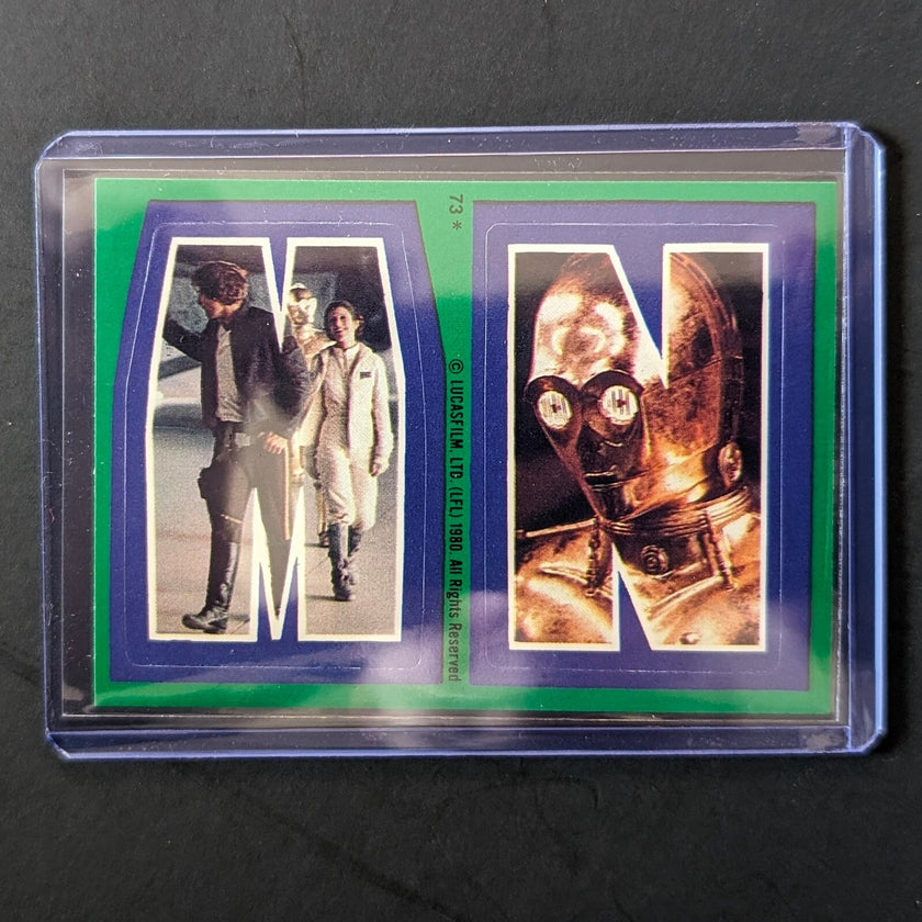 1980 TOPPS Empire Strikes Back - Sticker Series "U-Pick" Complete Your Set