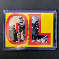 1980 TOPPS Empire Strikes Back - Sticker Series "U-Pick" Complete Your Set